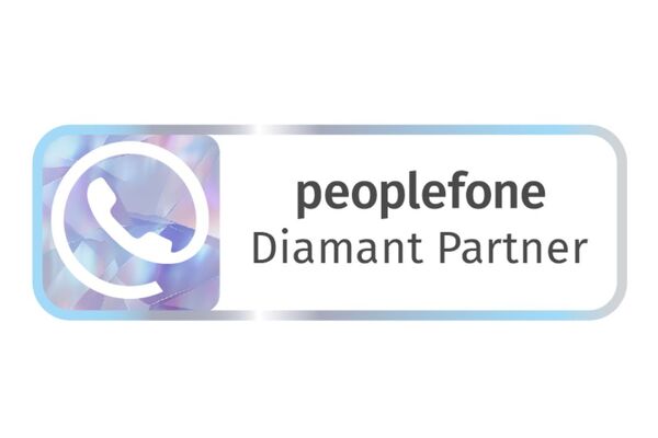 Logo peoplefone Diamant Partner