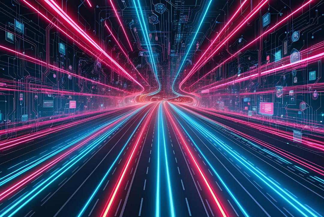 Visualisierung Datenautobahn.