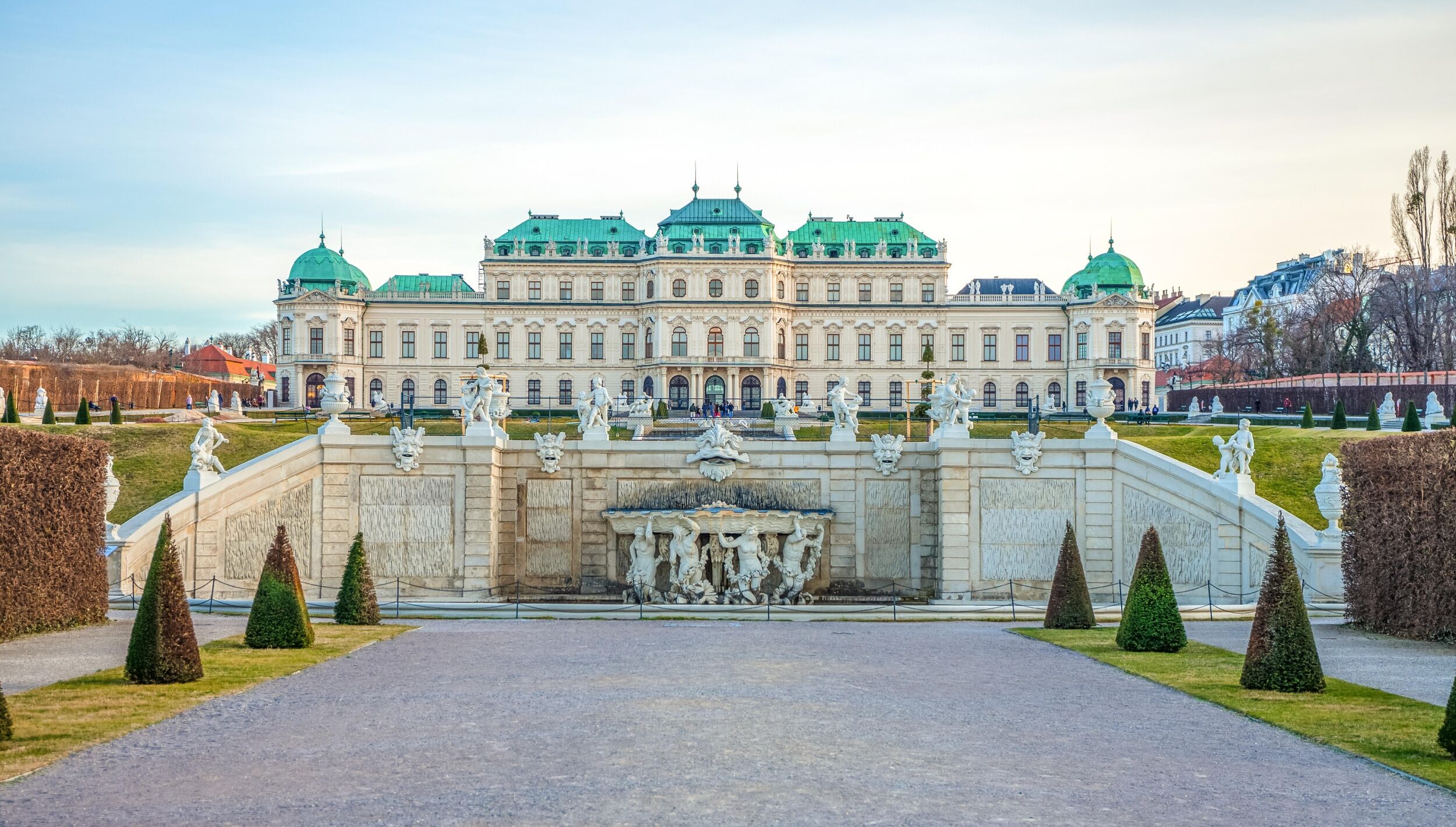 Schloss Belvedere Wien.