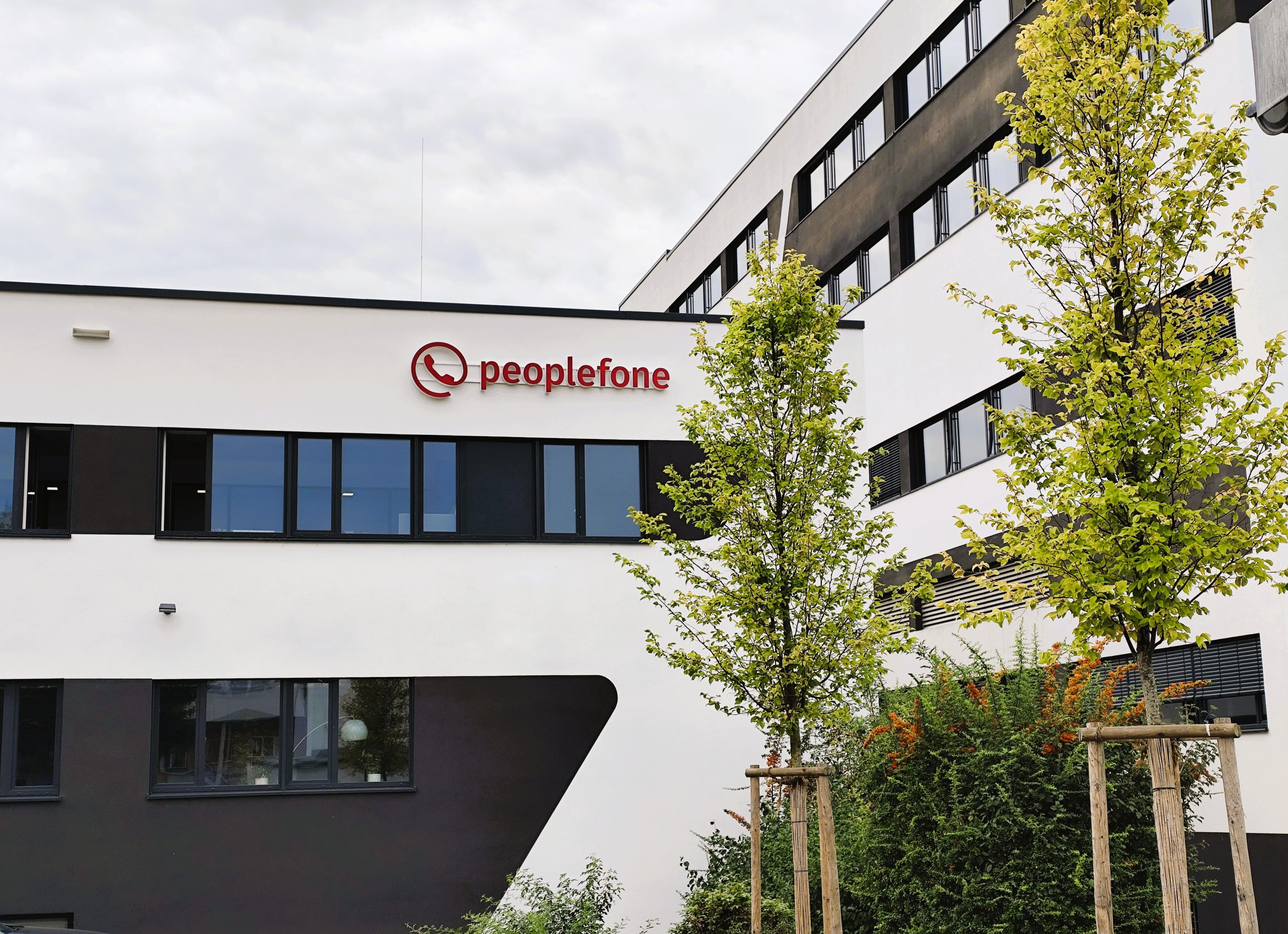 Außenansicht peoplefone Office Deutschland.