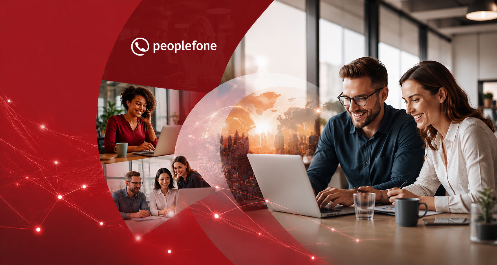 Banner Success Stories peoplefone Gruppe.