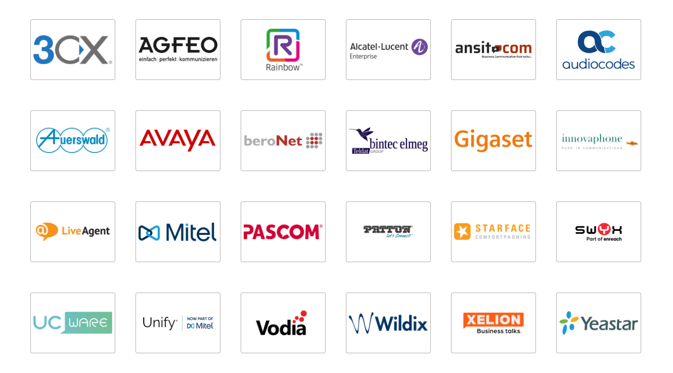 Logos Technologie Partner.